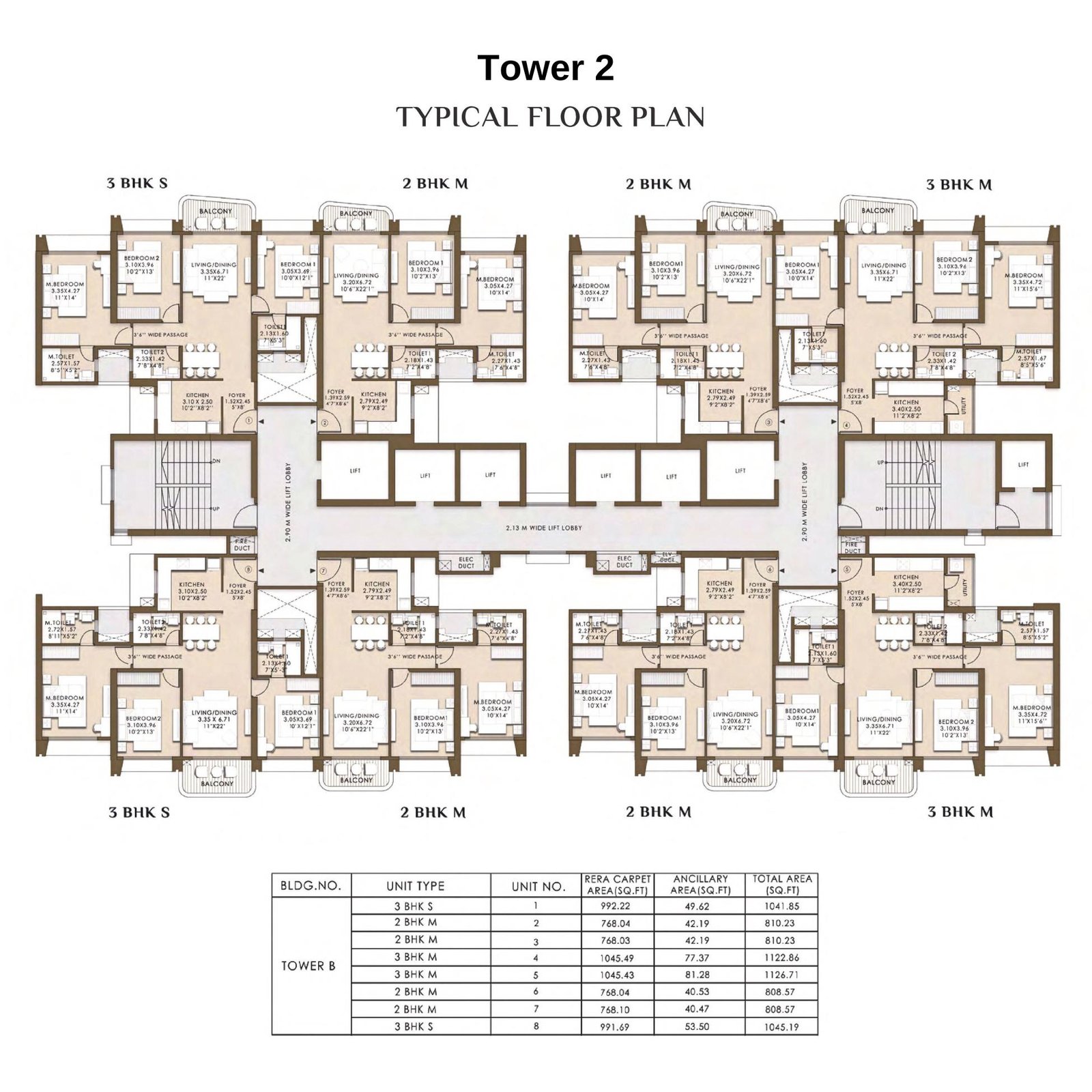 L&T-Island-Cove-Floor-Plan-Typical-Floor-Plan-Tower-2